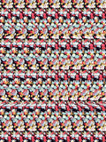 Silver Bell Surprise full stereogram pattern, flat view