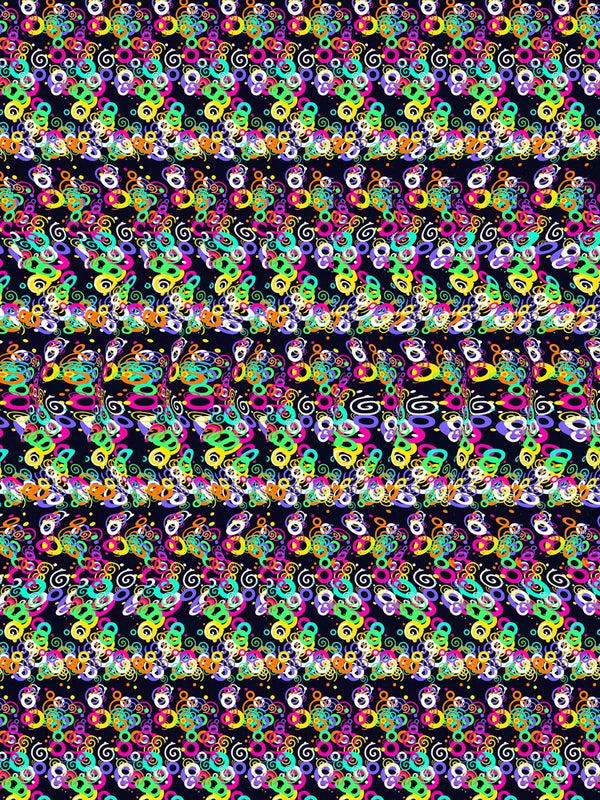 Endless Spiral Illusion – pattern