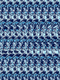 First Frost Snowflake full stereogram pattern, flat view
