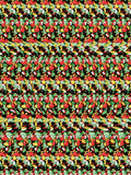 Welcome Wreath Hideaway full stereogram pattern, flat view