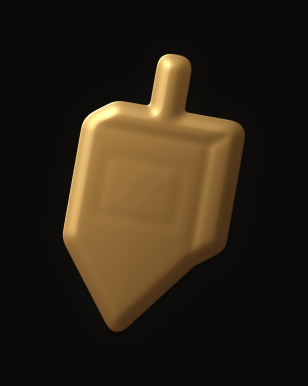 Hidden image in Spinning Dreidel Glow