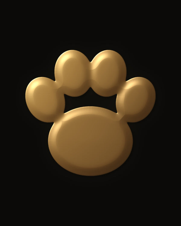 Hidden image in Faithful Paw Print