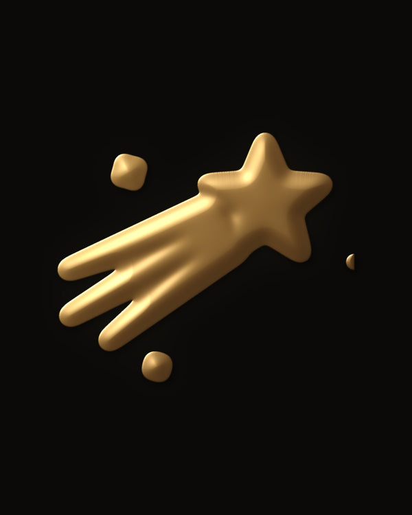 Hidden image in Make-a-Wish Shooting Star