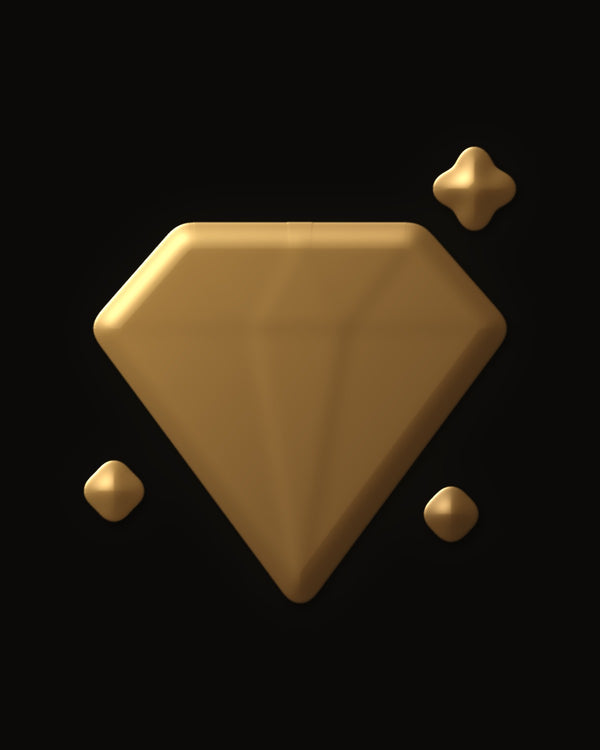 Hidden image in Brilliant Cut Diamond