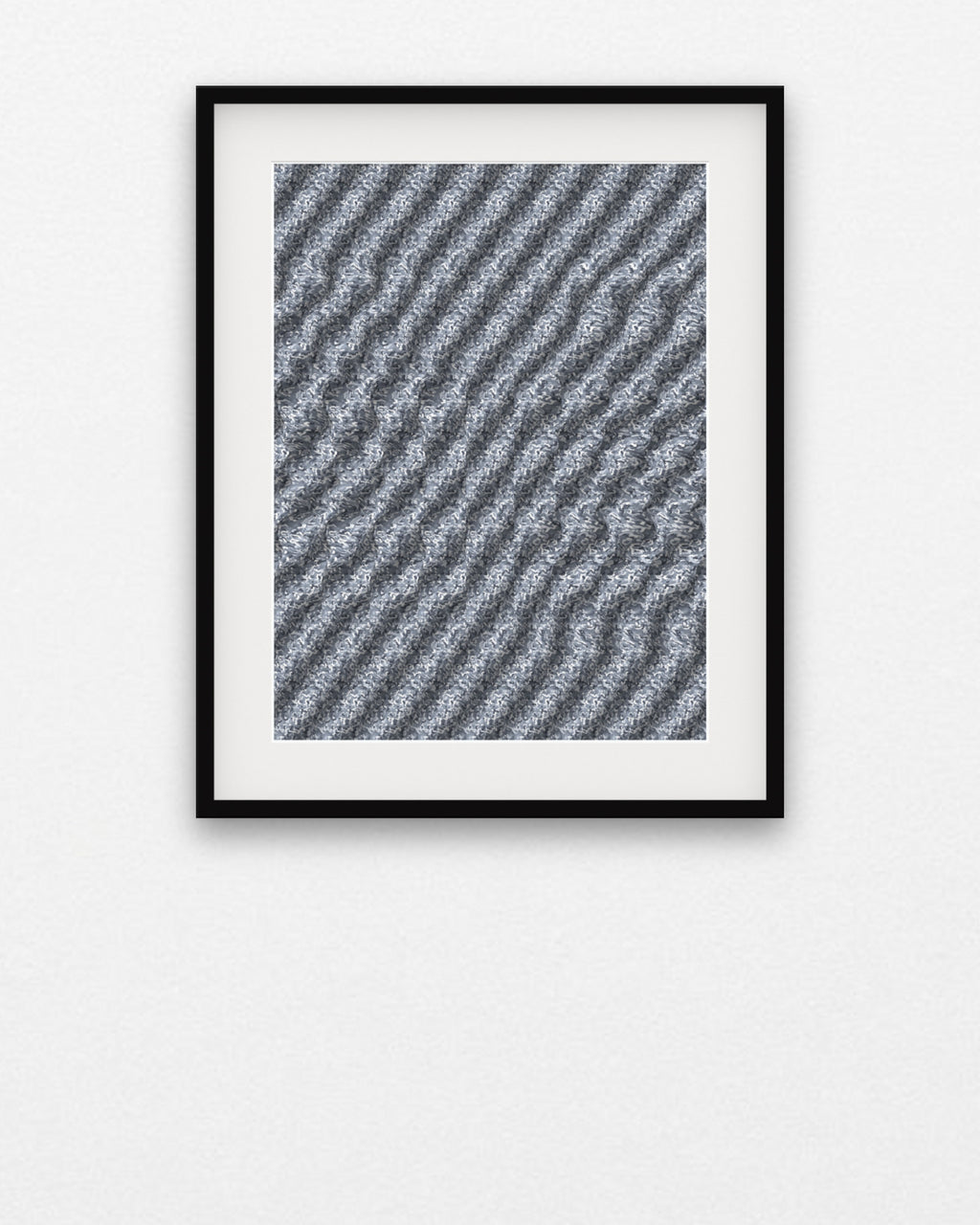 Scorpio Scorpion hidden 3D art print, framed in a gallery wall