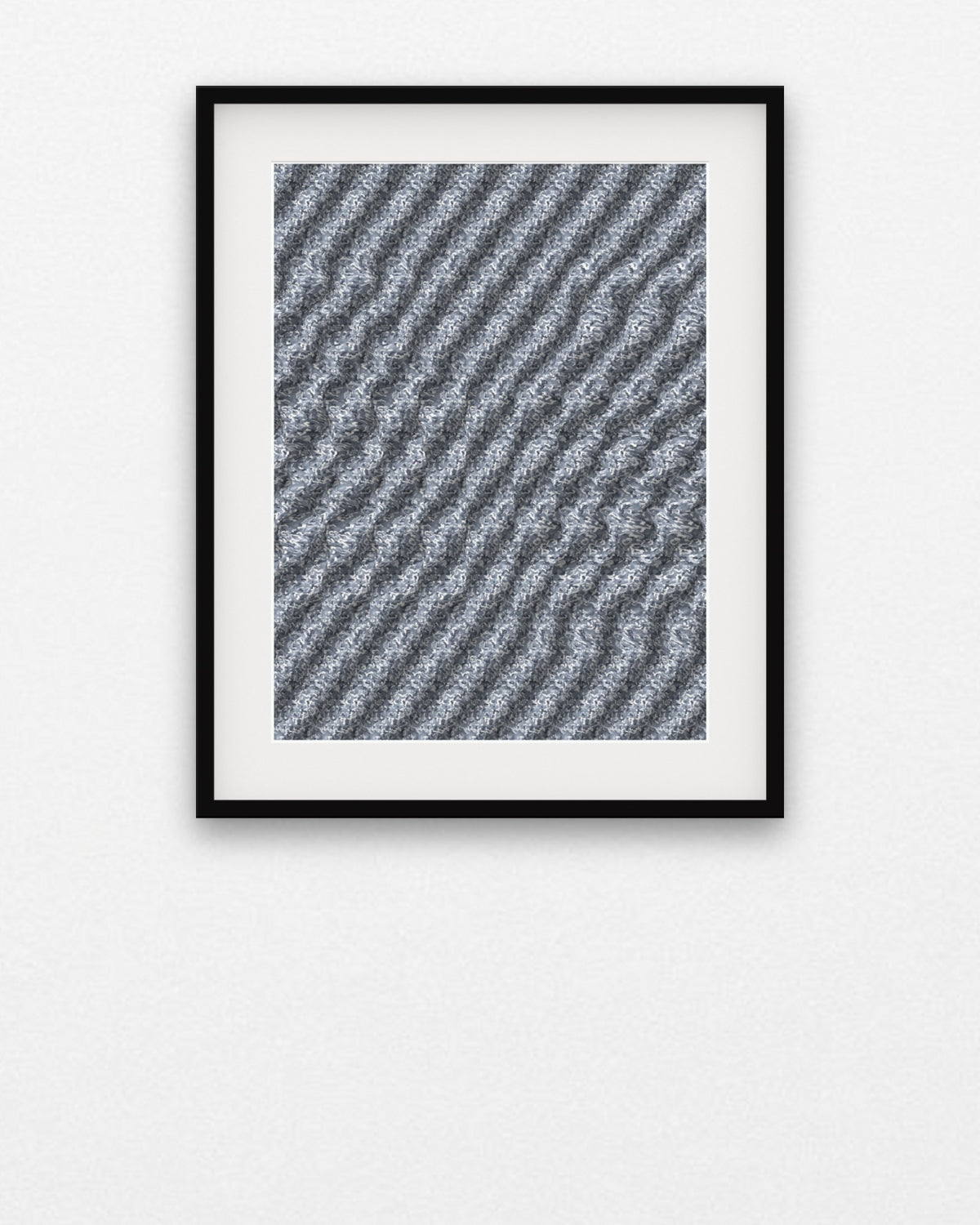 Scorpio Scorpion hidden 3D art print, framed in a gallery wall