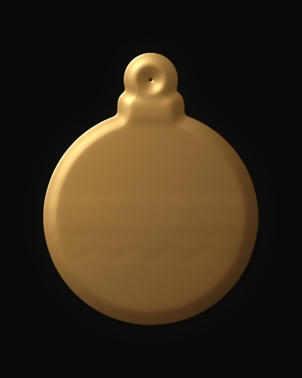 Hidden image in Glass Bauble Glow