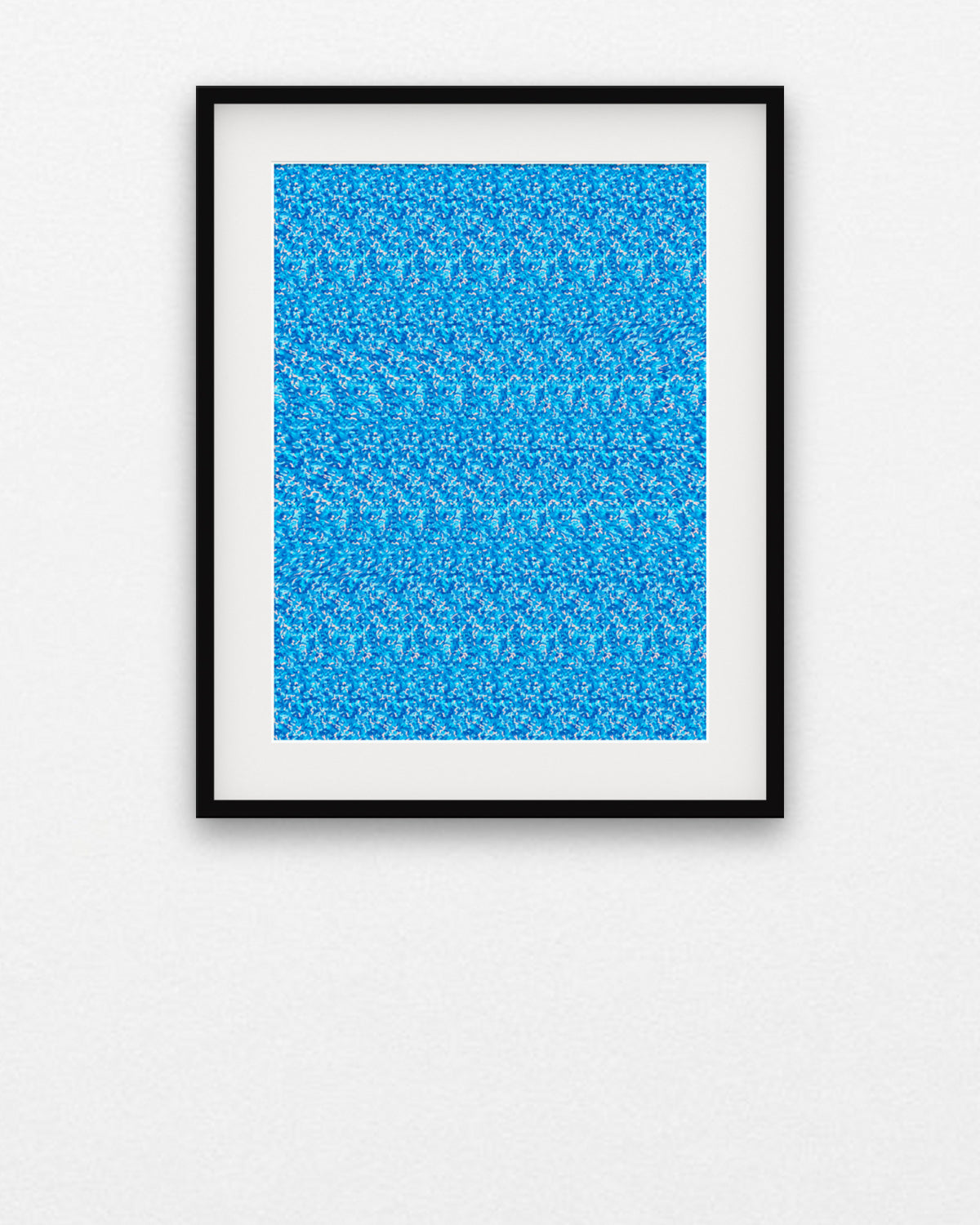 Game Day Football hidden 3D art print, framed in a gallery wall