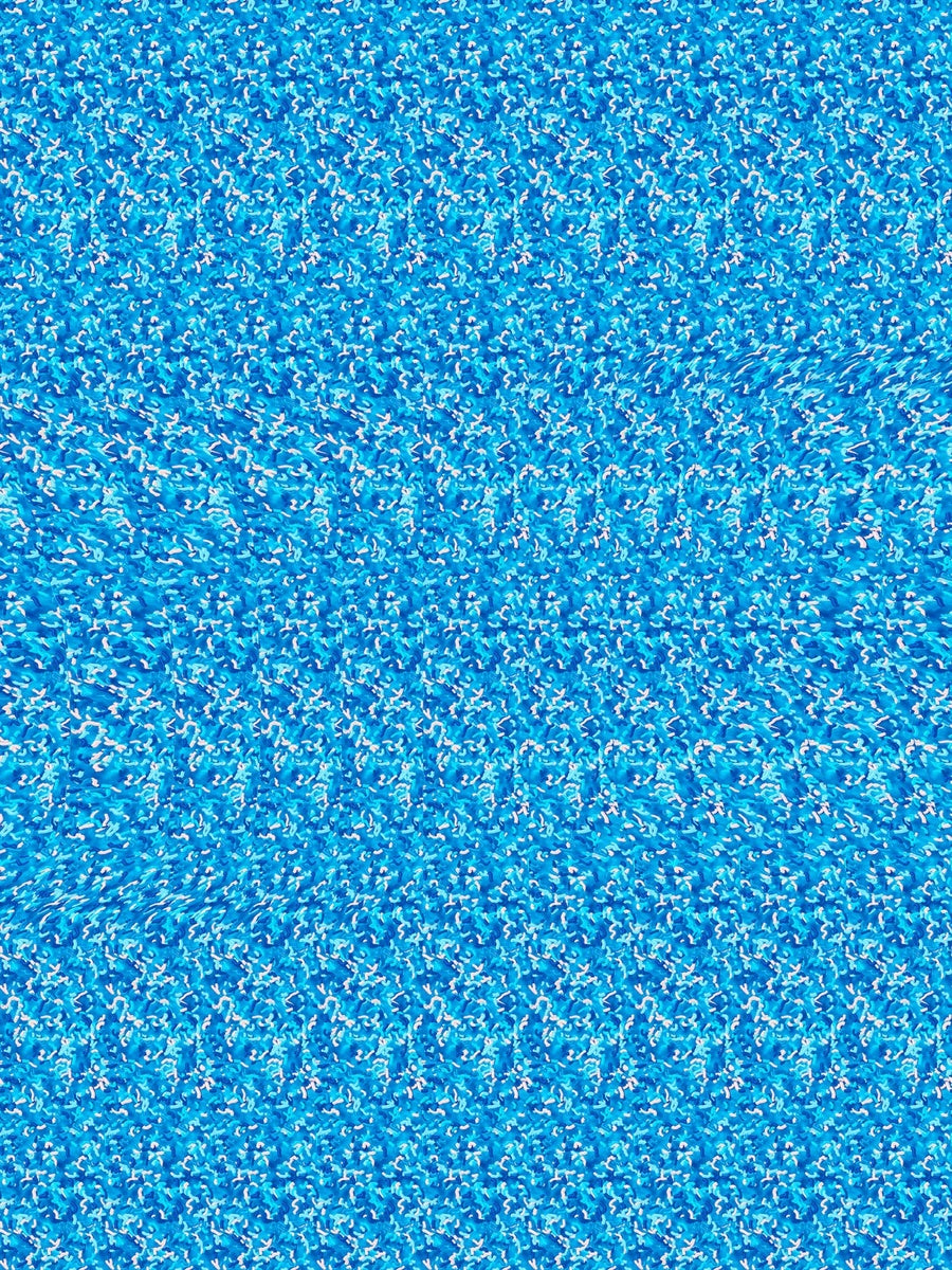 Game Day Football full stereogram pattern, flat view