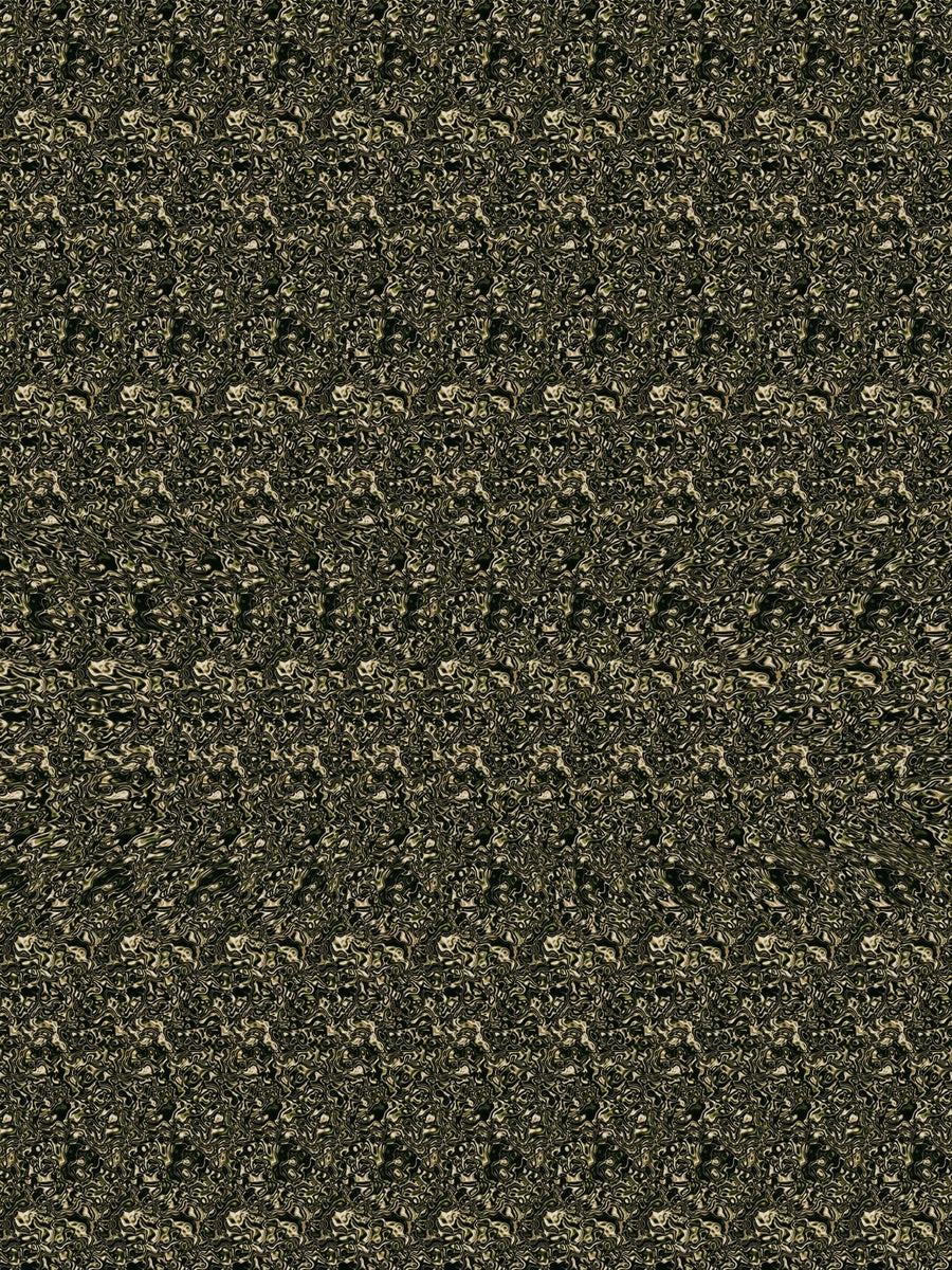 Little Hedgehog Hideout full stereogram pattern, flat view