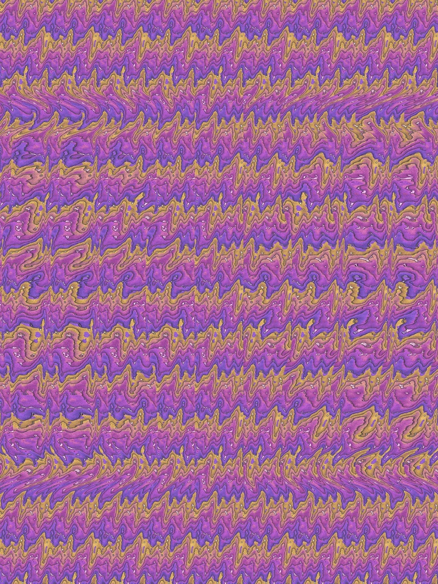 Countdown Hourglass full stereogram pattern, flat view