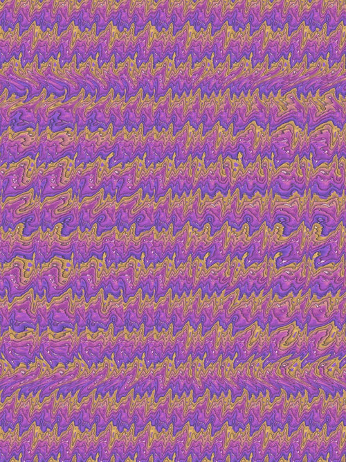 Countdown Hourglass full stereogram pattern, flat view