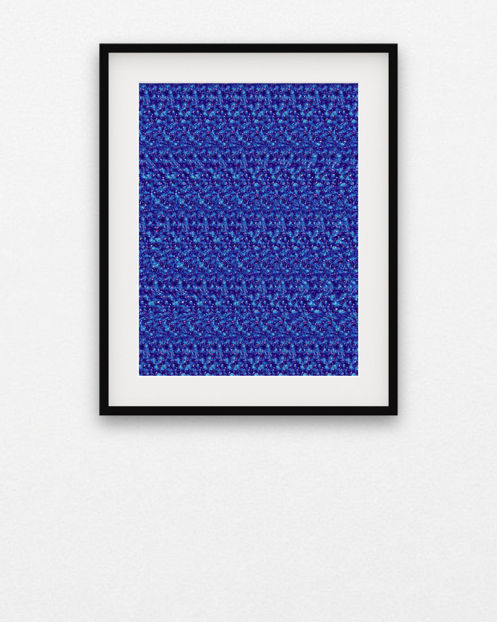 Astronaut Helmet Reveal hidden 3D art print, framed in a gallery wall