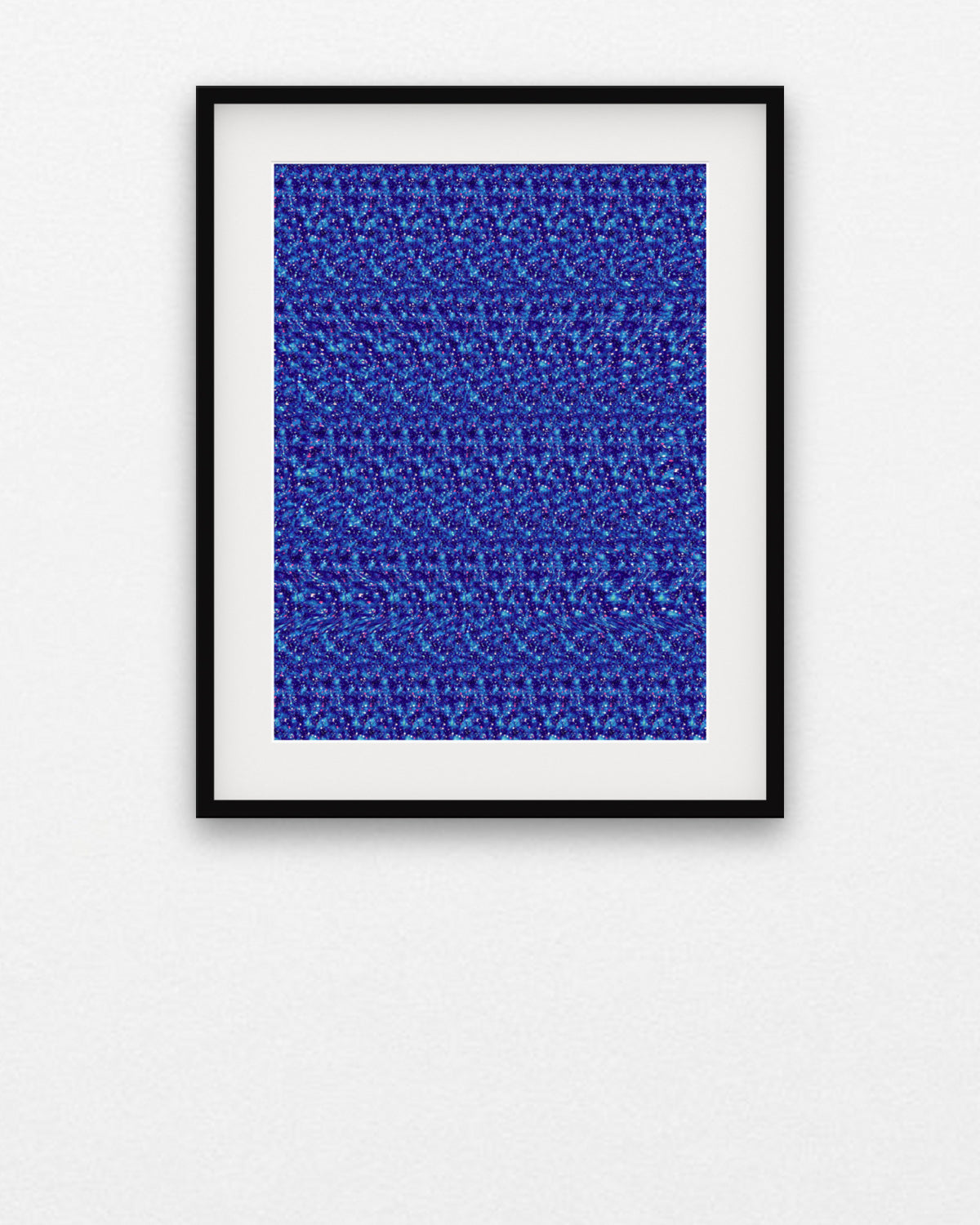 Astronaut Helmet Reveal hidden 3D art print, framed in a gallery wall