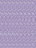 Shining Star of David hidden 3D image stereogram print in arctic and violet tones, full pattern flat view