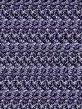 New Year Disco Ball hidden 3D image stereogram print in arctic and violet tones, full pattern flat view