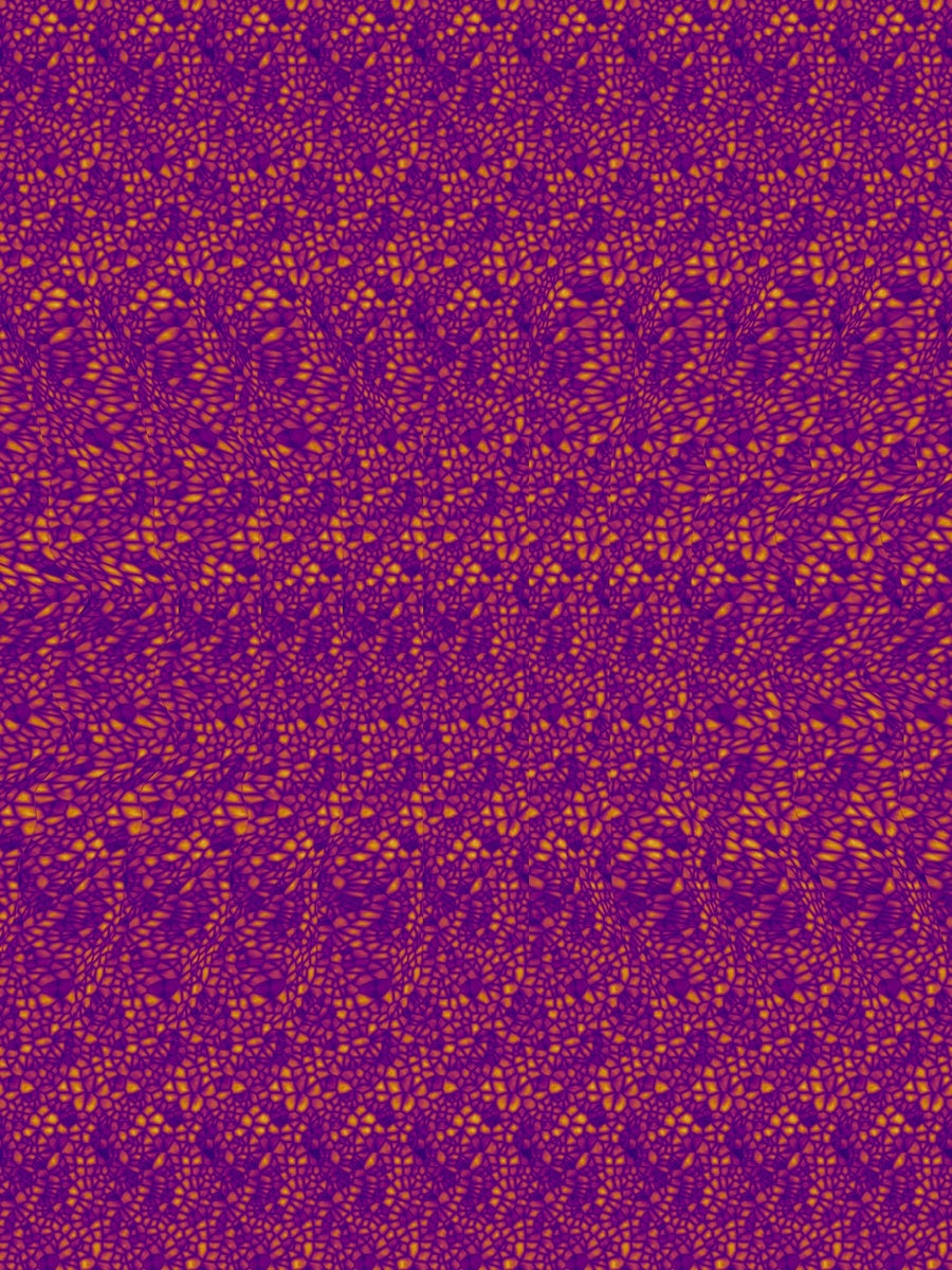 Radiant Sunburst full stereogram pattern, flat view