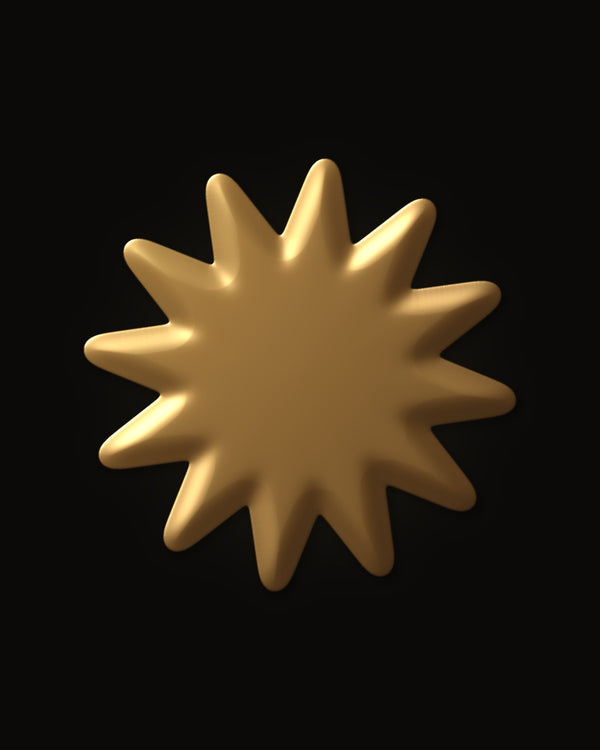 Hidden image in Radiant Sunburst