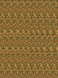 Santa Hat Surprise hidden 3D image stereogram print, full pattern flat view